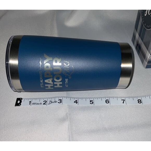 SASSY CUPS ‘better At The Lake” 20 oz. Insulated Tumbler Brand New - Picture 9 of 9